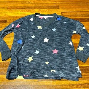 Secret Treasures Women’s Star Print Top, Lg (12/14)